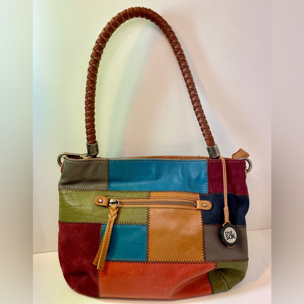 The Sak Multicolor Patchwork Crossbody Bag